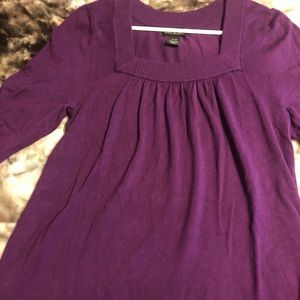 🌟Sale: 2/$20🌟 Plum colored sweater tunic